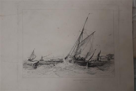 A folio of assorted drawings and prints